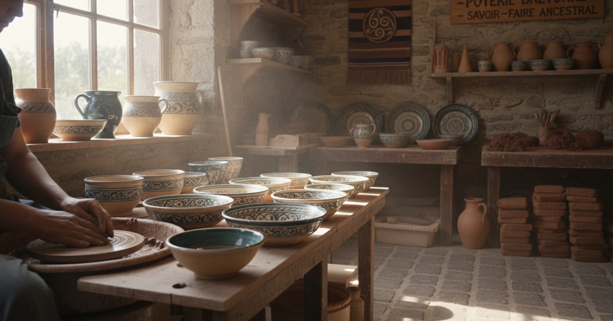 La poterie artisanale bretonne, un savoir-faire ancestral