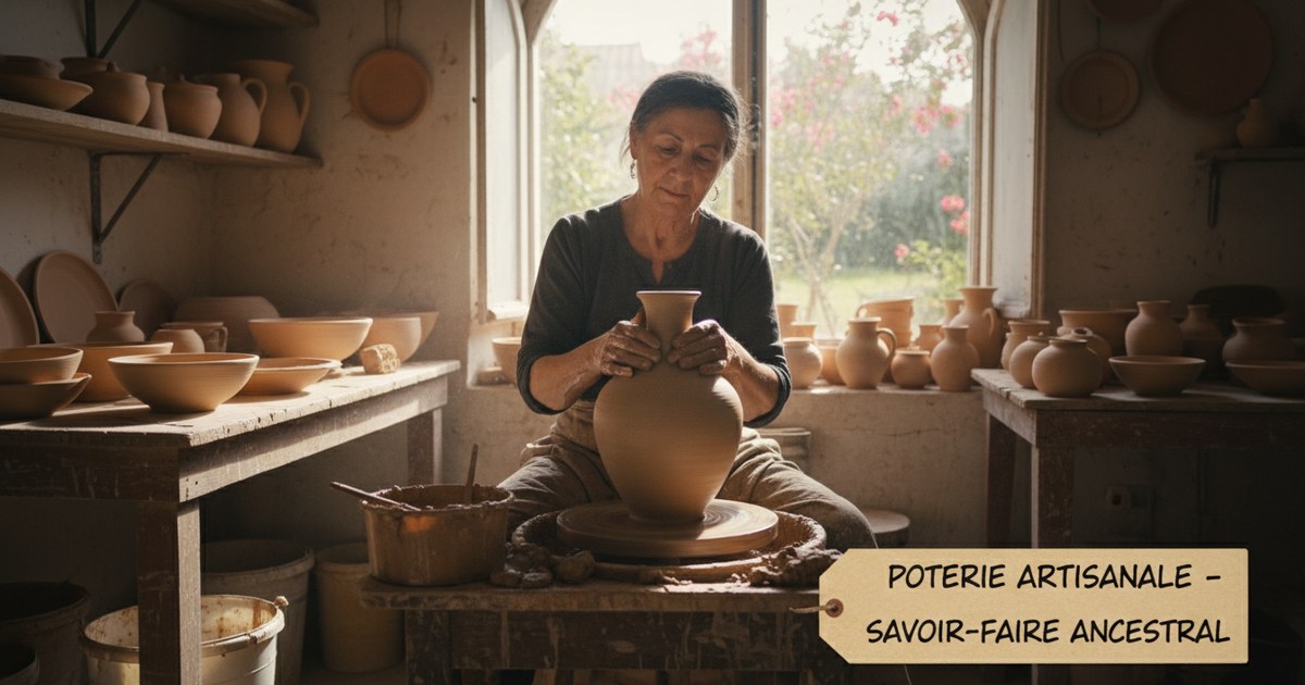 La poterie artisanale traditionnelle : un savoir-faire ancestral