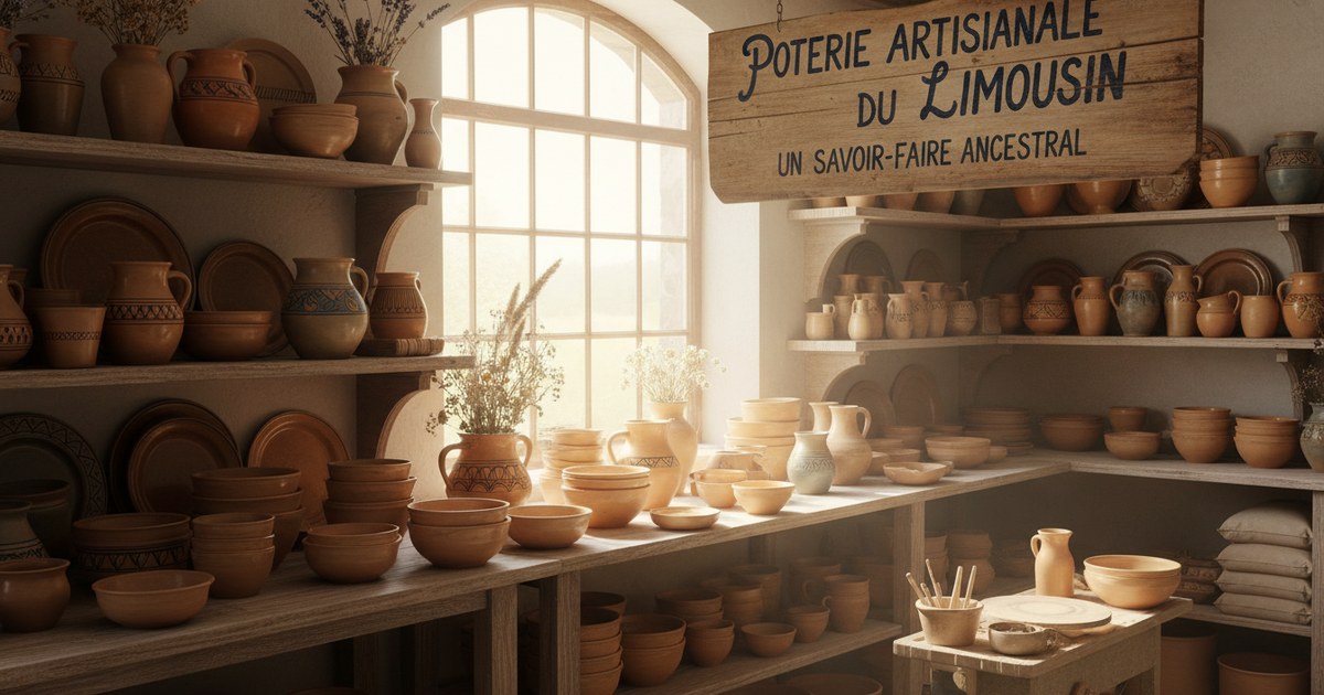 Poterie artisanale du Limousin : un savoir-faire ancestral