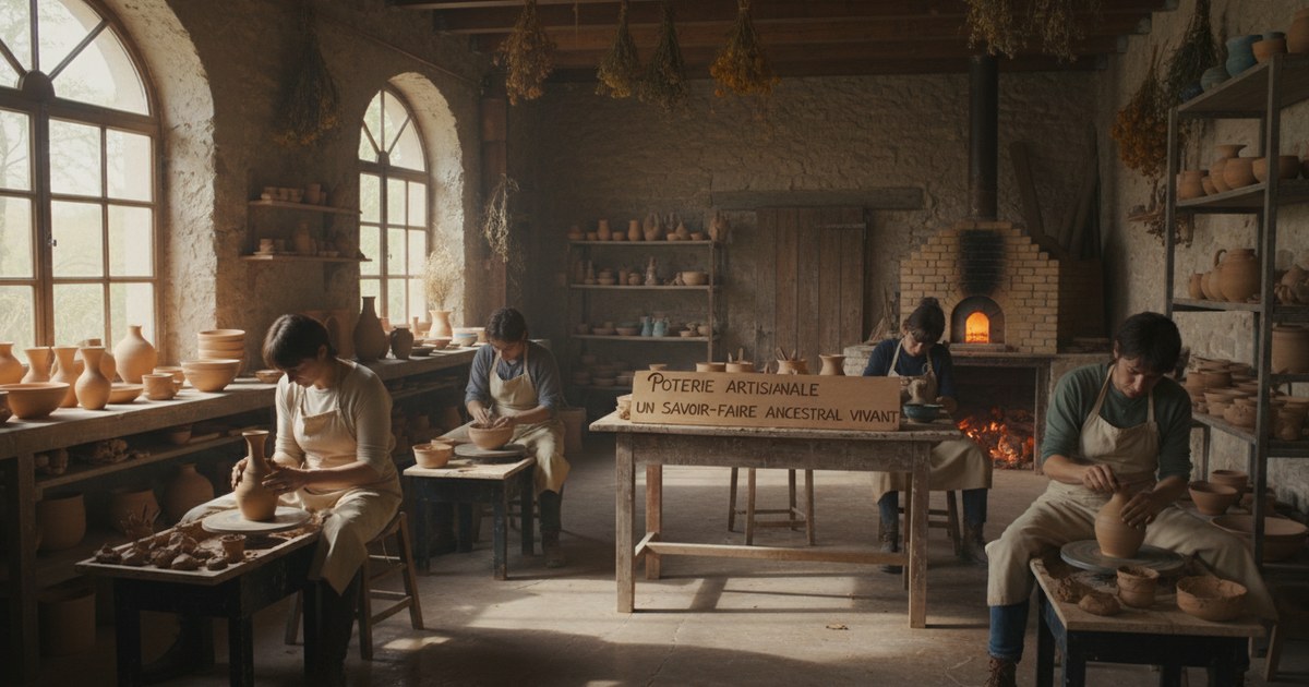 La poterie artisanale, un savoir-faire ancestral vivant