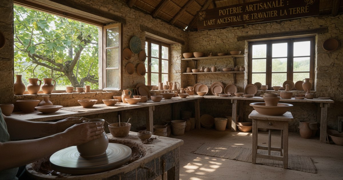 Poterie artisanale : l’art ancestral de travailler la terre