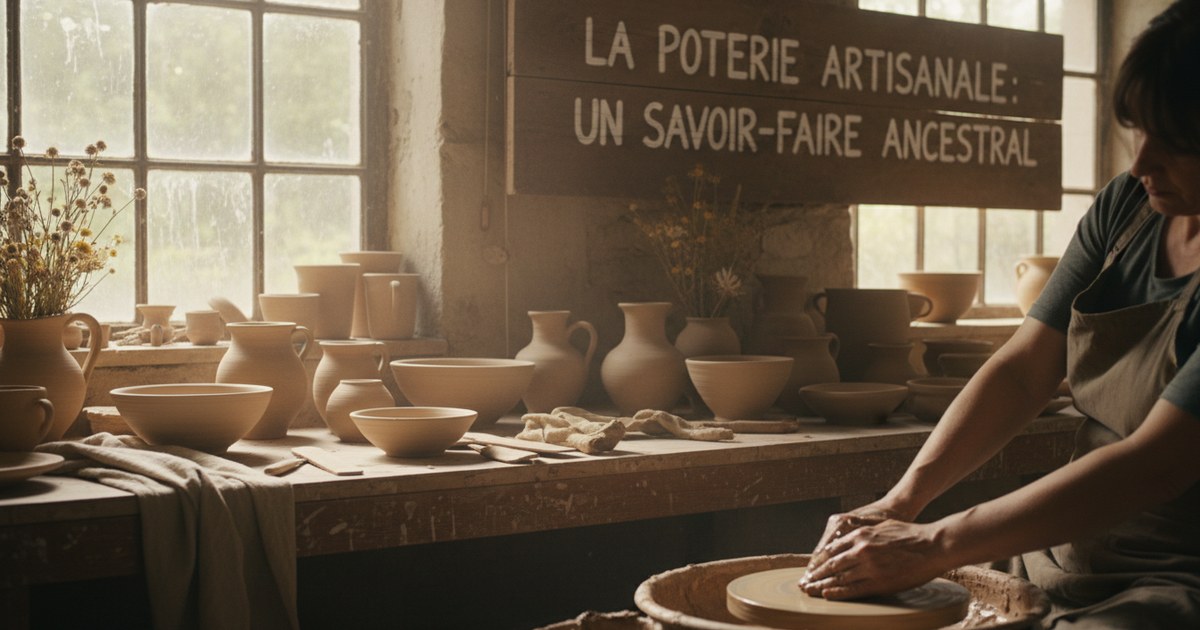 La poterie artisanale : un savoir-faire ancestral